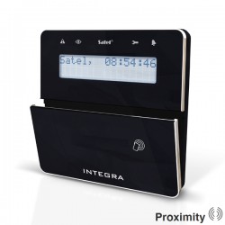 INT-KLFR - zwart InteGra LCD proximity bediendeel
