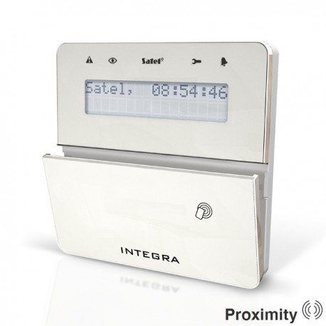 INT-KLFR - zilver InteGra LCD proximity bediendeel