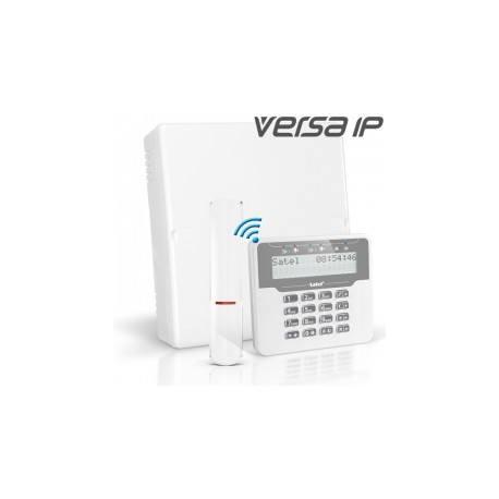 VERSA IP pack met wit draadloos LCD bediendeel en RF module