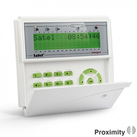 INT-KLCDR groen InteGra LCD proximity bediendeel