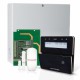 INTEGRA 32 RF pack met zwart INT-KLFR proximity LCD bediendeel, IP module, RF module, draadloze multifunctionele detector en PIR